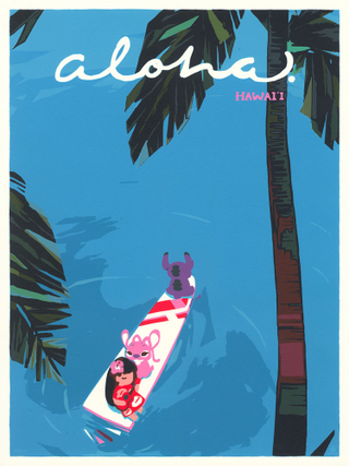 Hawaii by Xinwei Huang from Lilo and Stitch